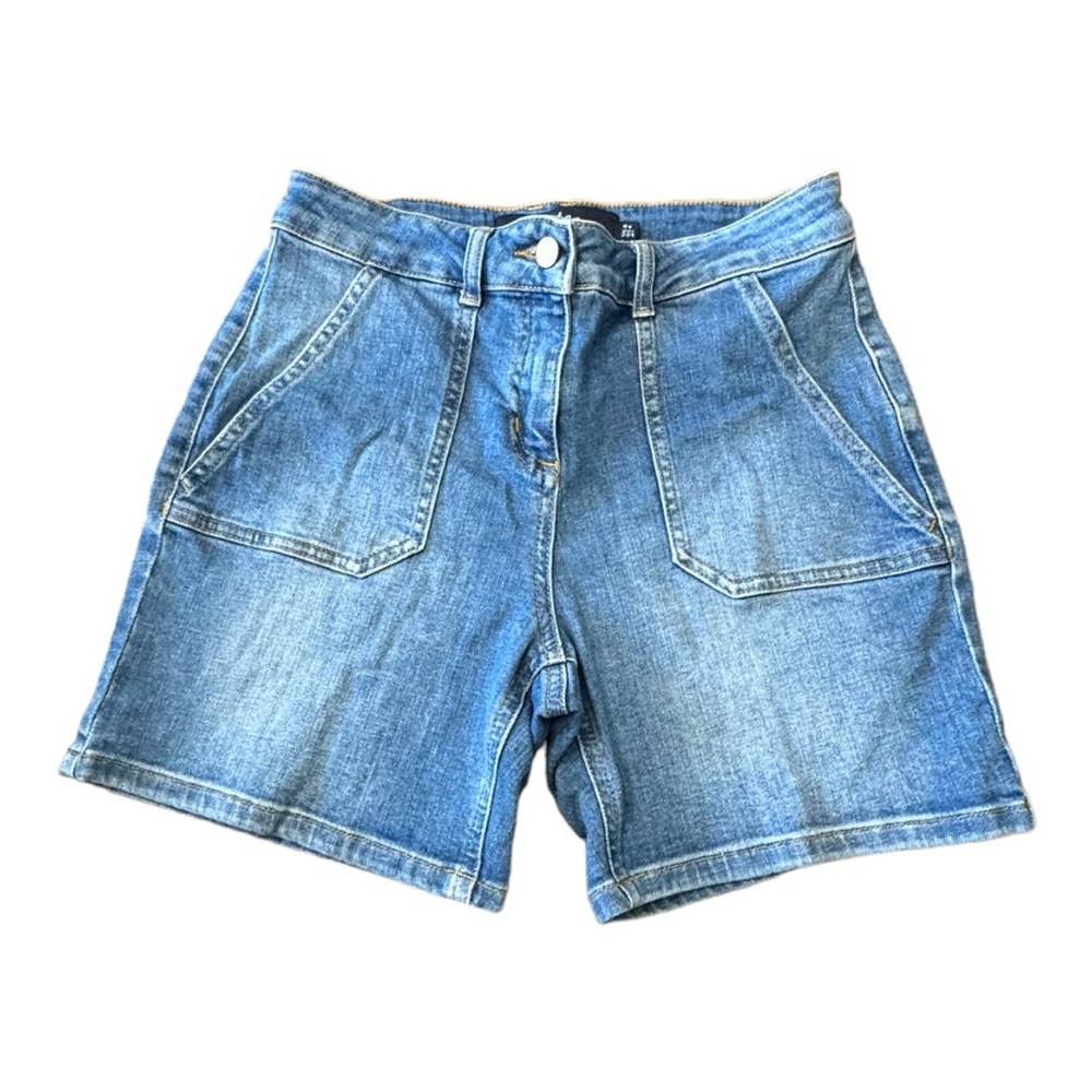 Boden The Karin Denim Short Blue Bohemian Casual Summer Everyday Women’s Size 4